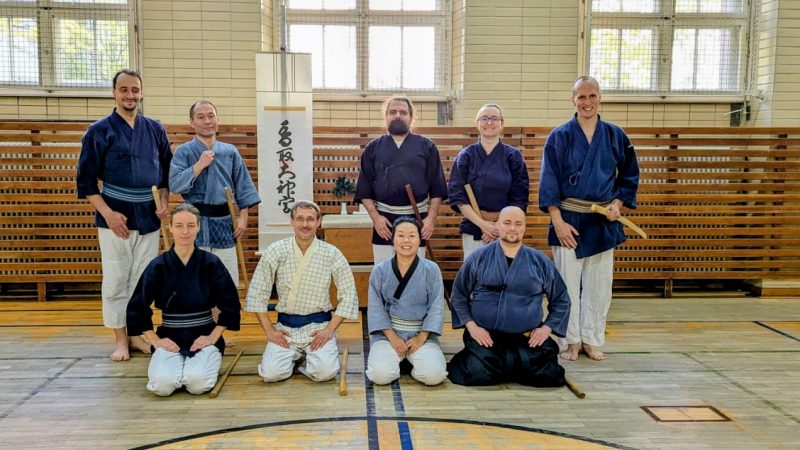 Training mit Izumi Mikami-Rott Sensei