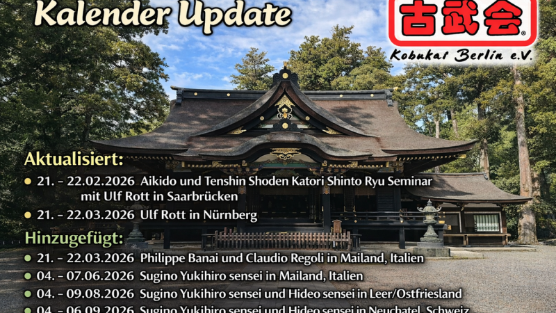 Kalender Update Februar