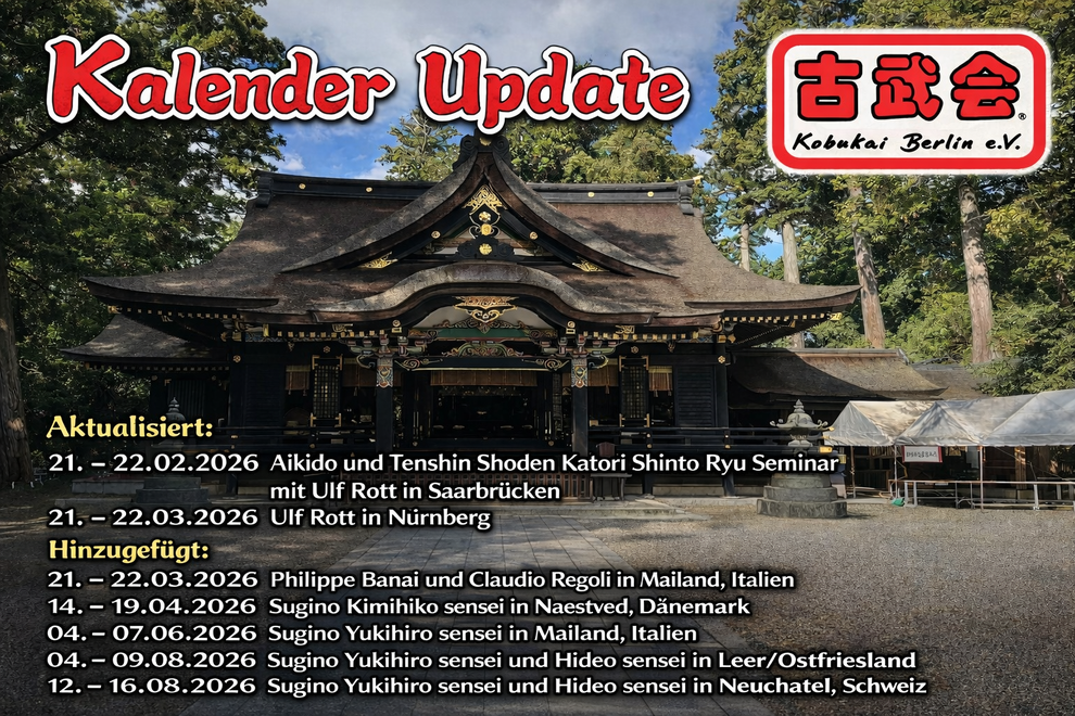 Kalender Update Februar