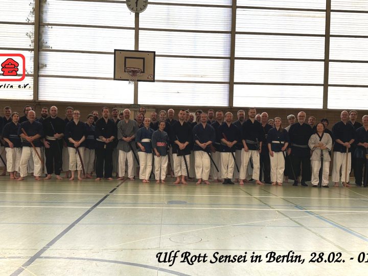 Ulf Rott Sensei in Berlin März 2026