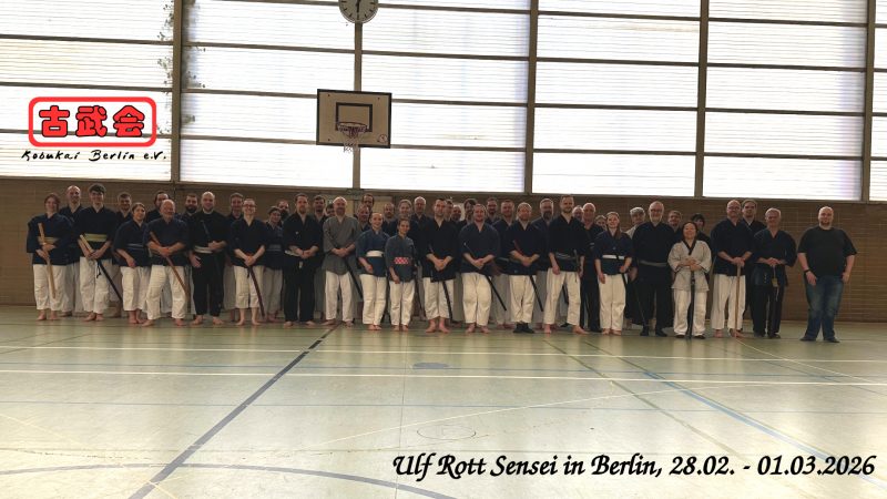 Ulf Rott Sensei in Berlin März 2026